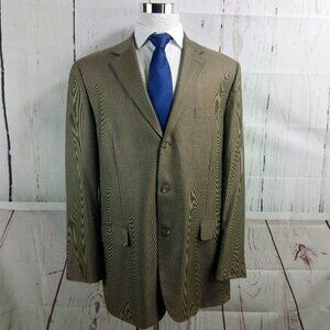 Gianfranco Ruffini 44L Tan Suit Blazer Sport Coat